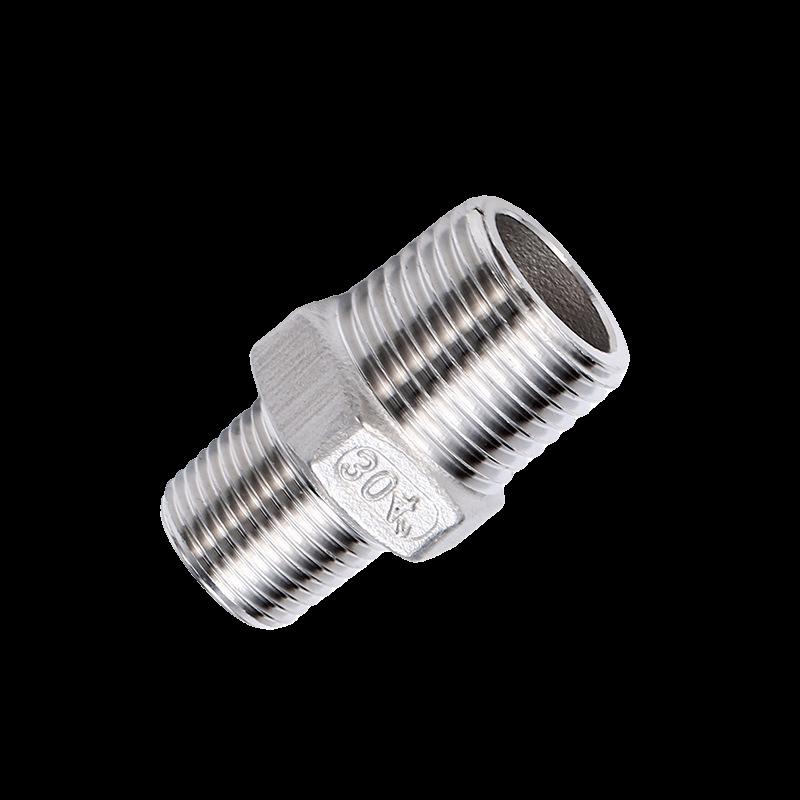 Stainless Steel Reducing Hex Nipple