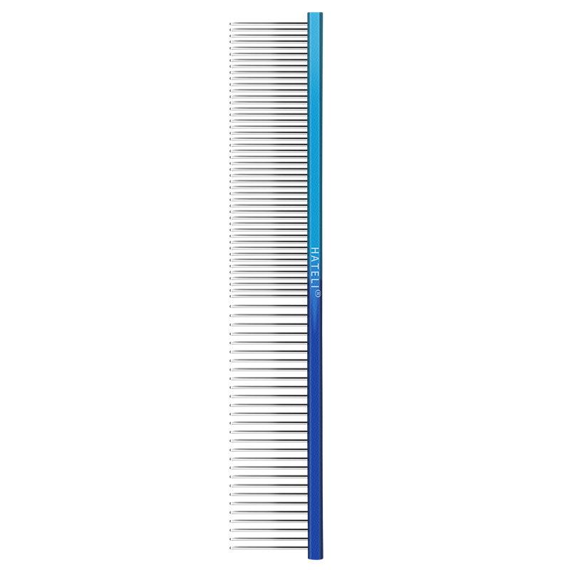 High Quality Fancy Dog Comb Long Thick Hair Fur Removal Brush Pet Colorful Aluminum Handle Light Trimmer Dog Grooming Comb