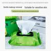 Avocado Deep Clean Makeup Remover Wipes - 60 Disposable Cotton Pads for Eyes, Lips, and Face
