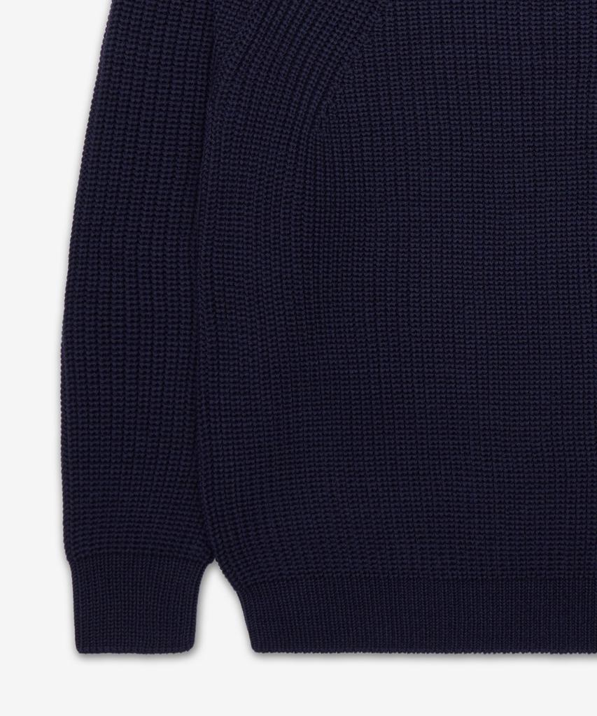 Batoneo Signature Crewneck Knit - Navy / Bn-25Aw-10Navy