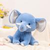 Cartoon Cute Sitting Posture Cute Teeth Elephant Doll Plush Toy Doll Children Sleep Comfort Pillow Doll Gift