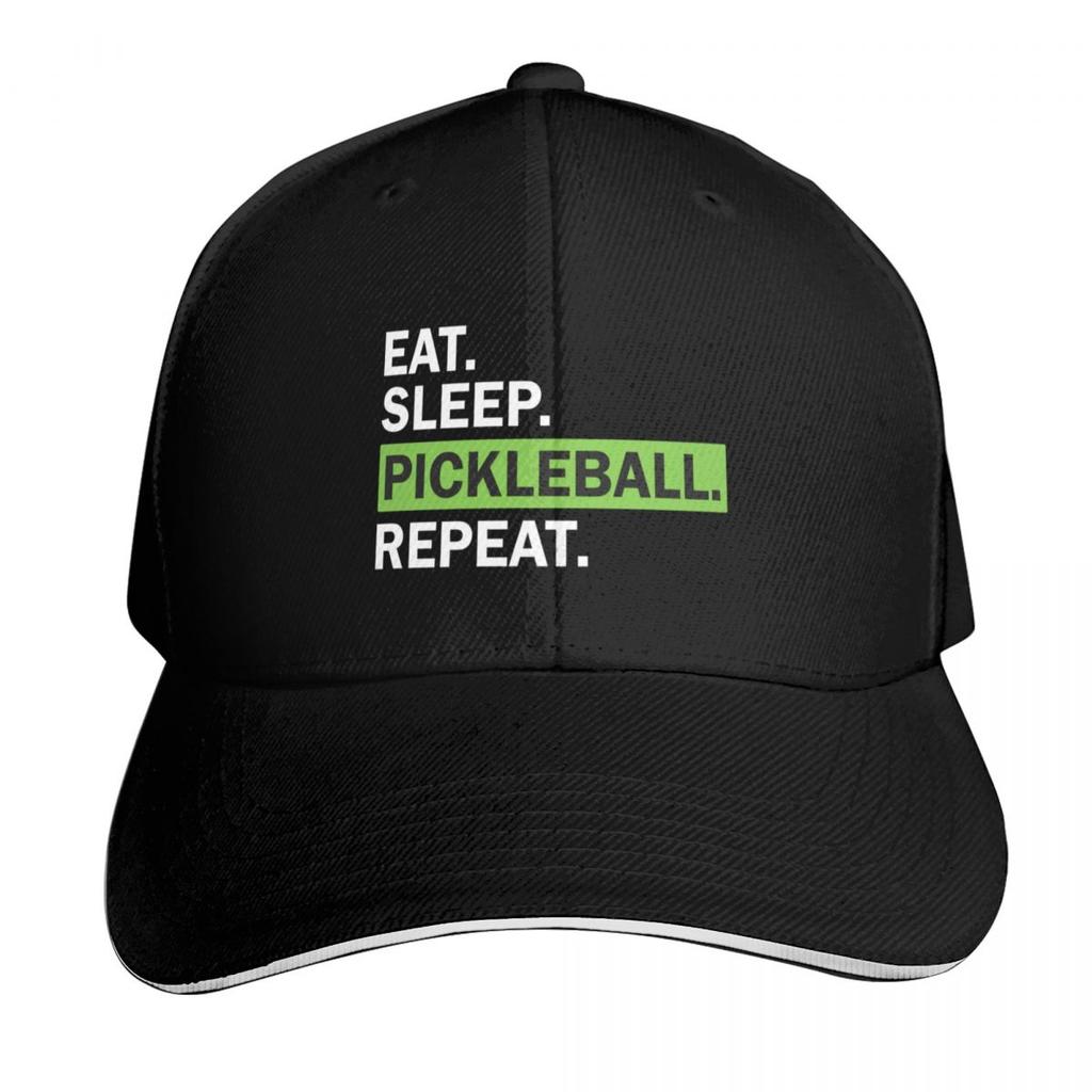 Eat Sleep Pickleball Repeat Baseball Cap New In Hat Hats On Offer Dad Hat Baseball Unisex Womens