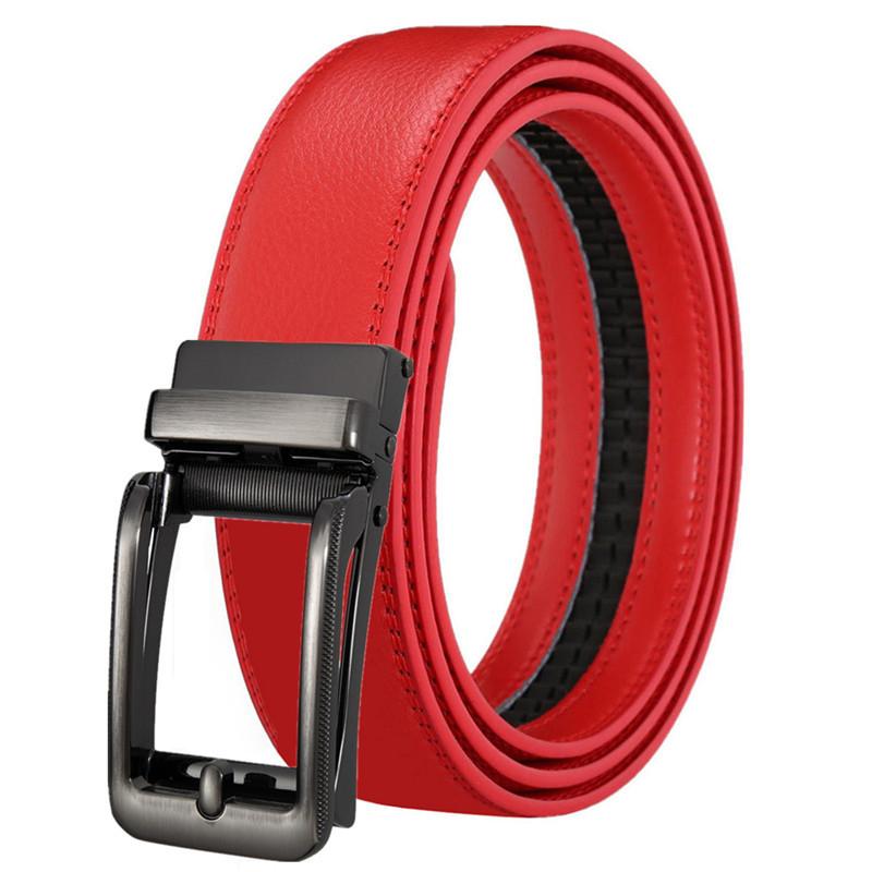 Hi Men's Leather Belt Luxury Designer Belts Men High Quality Male Metal Buckle Belt