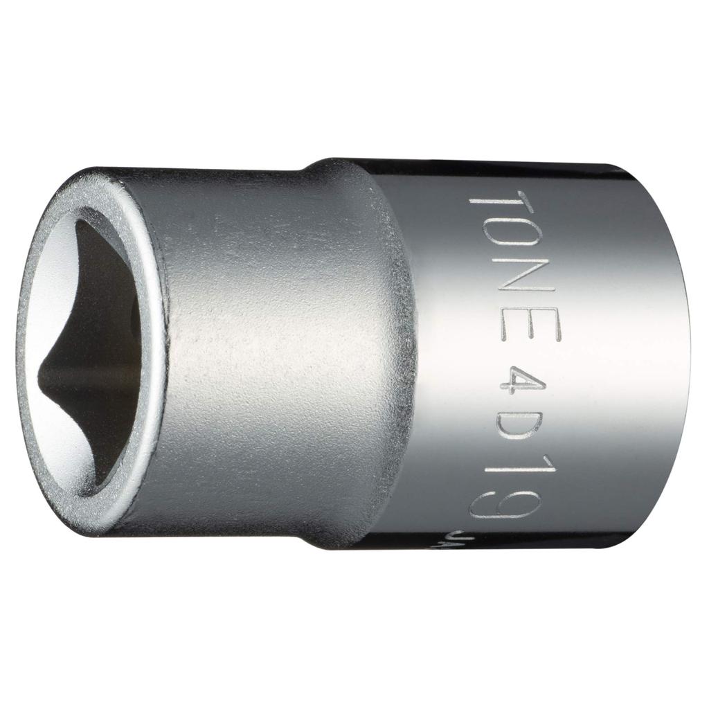 TONE Socket Drive Angle Width Across Flats 19mm (12 Squares) HP4D-19 12.7mm (1/2")