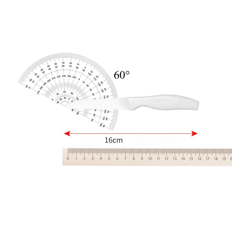 Ceramic Cutter Plastic Handle Folding Fruit Knife Kitchen Kids Auxiliary Knives Mini Portable Sharp Knife Peeler