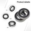 Thin Section 15*28*7mm 2pcs 6902 2RS Accessories Bearings Steel Useful Hot Sale