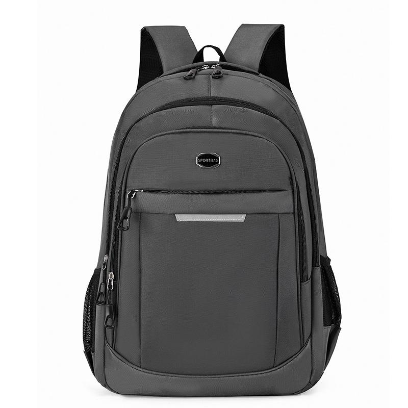 High quality backpack men's simple trend business trip large capacity backpack fashion travel computer bag student schoolbag