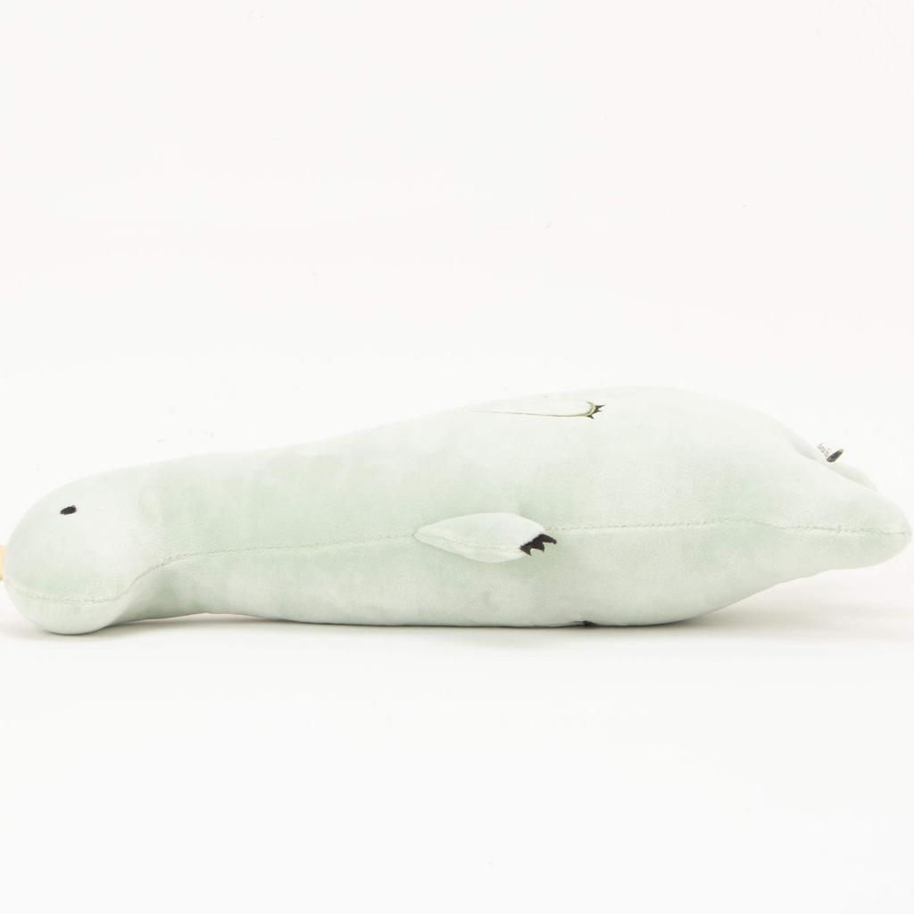 Livheart Body Roomies Scared Small Fluffy and Pillow, Party, Kyoryu, (Total Length Approx. 42cm), Squishy, 48152-51