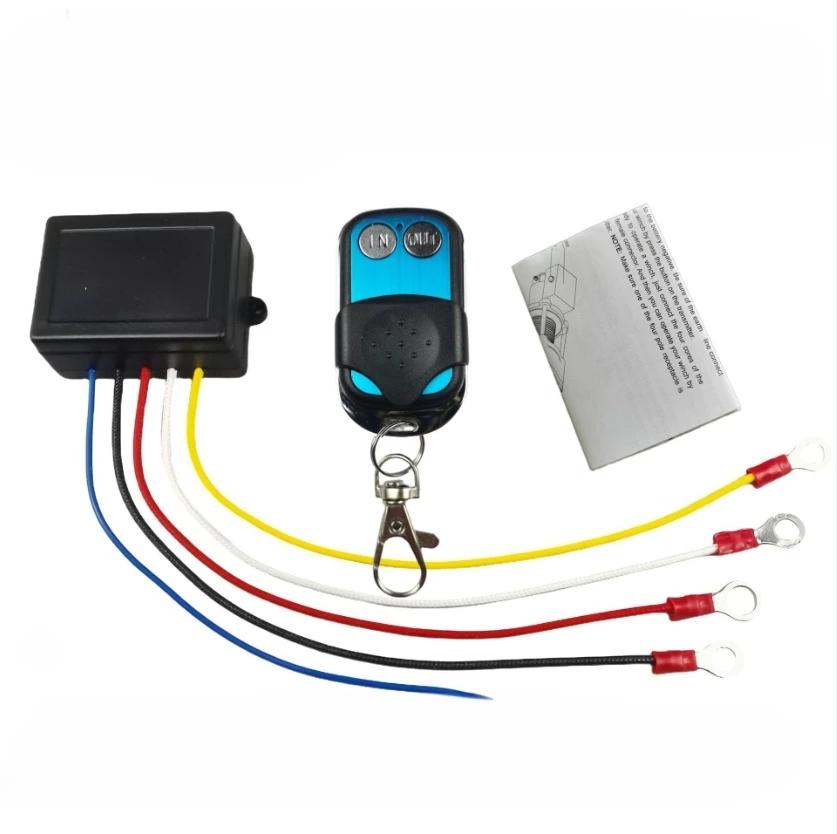12V 24V Wireless Winch Remote Control Switch Kit Handset Switch Controller With Receiver Winch For Truck For Jeeps ATV/SUV