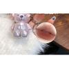 Art Value - Metallic Bear Keychain Velvet Lip Mud - 6 Colors