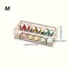 Contemporary Rectangle Shoe Organizer Box, Non-Waterproof, Multipurpose Storage with Steel Frame Support