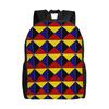 Nautical Color Z Signal Schoolbag Ladies Sporty Daily Mochila Large Capacity Laptop Bag Back To School Season