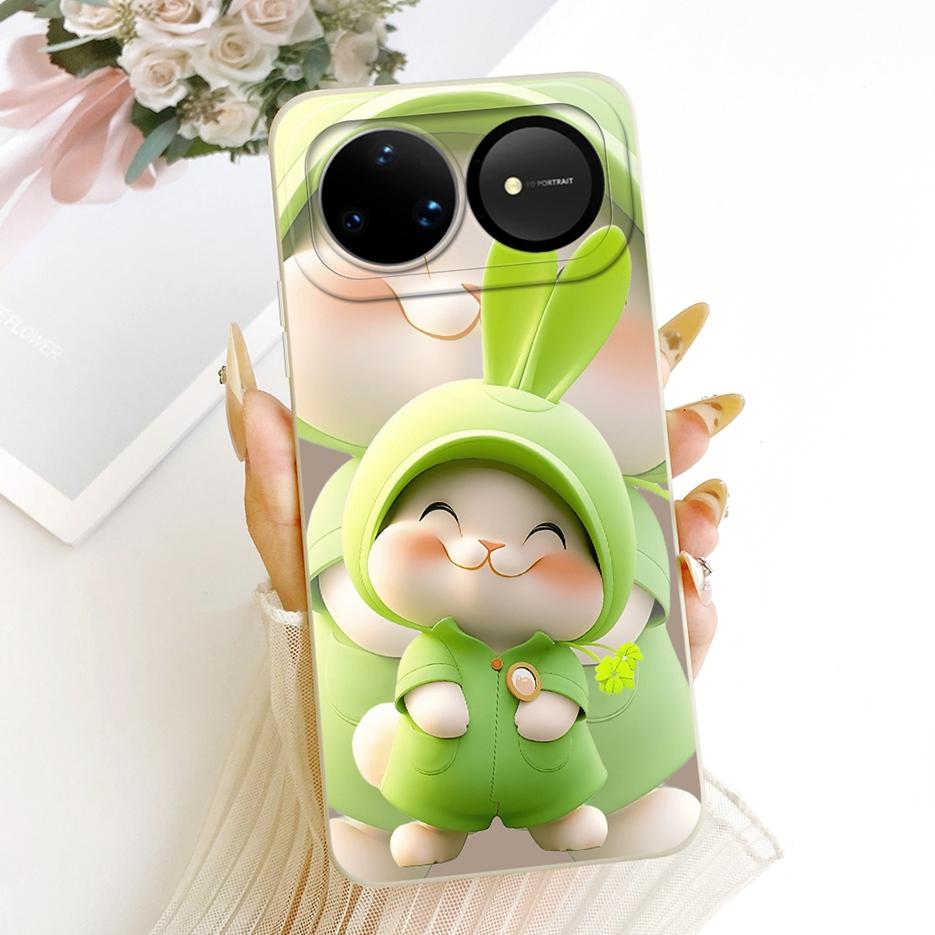 Für Huawei Nova 15 Pro Ultra 5G Hülle Niedliches Kaninchen Mode Cartoon Hülle Silikonhülle Für Huawei Nova 15 Ultra Nova15 Weiche Fundas