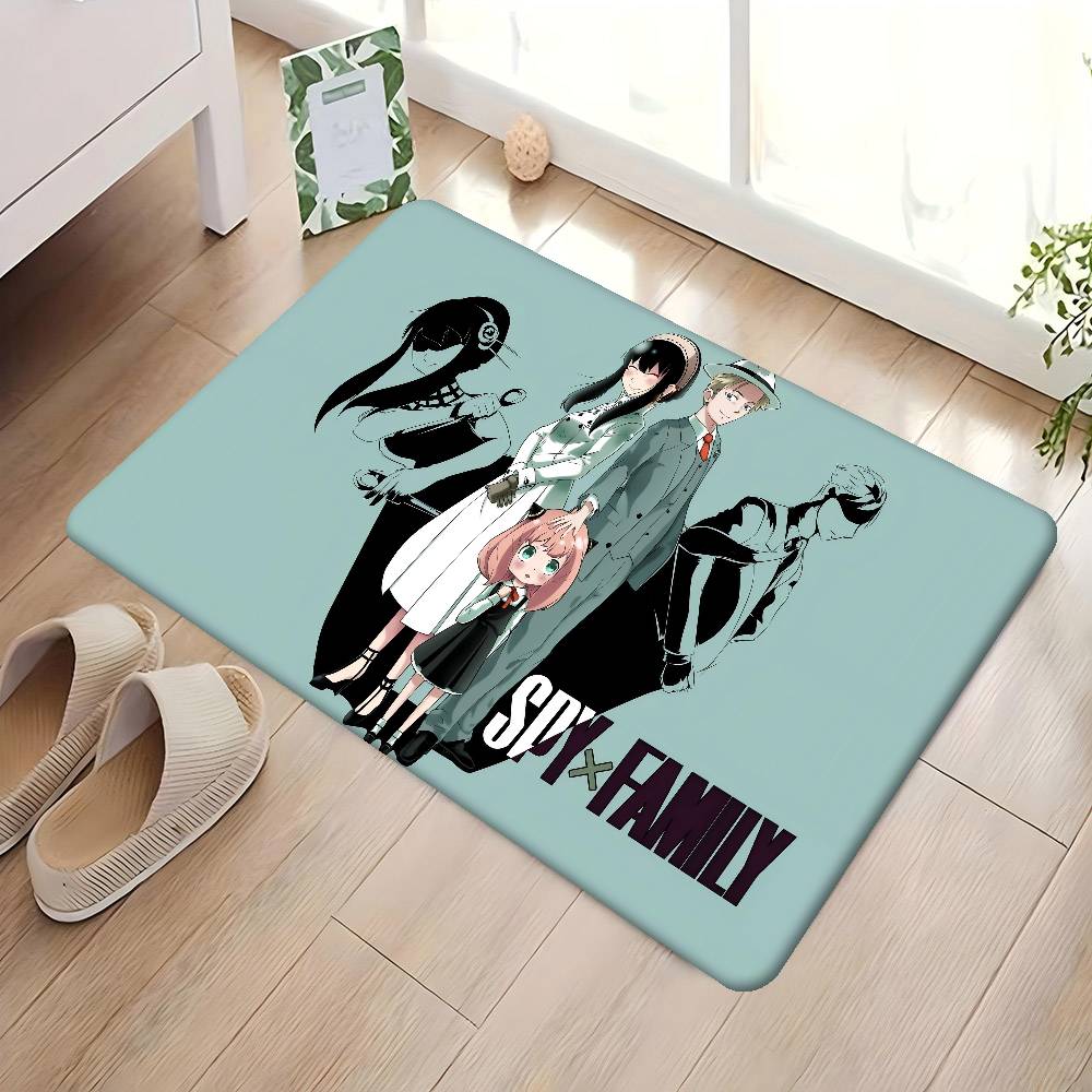 Alfombra de Piso S-Spy X F-Family Más Barata Antideslizante Moderna Sala de Estar Balcón Impresa Alfombras de Noche