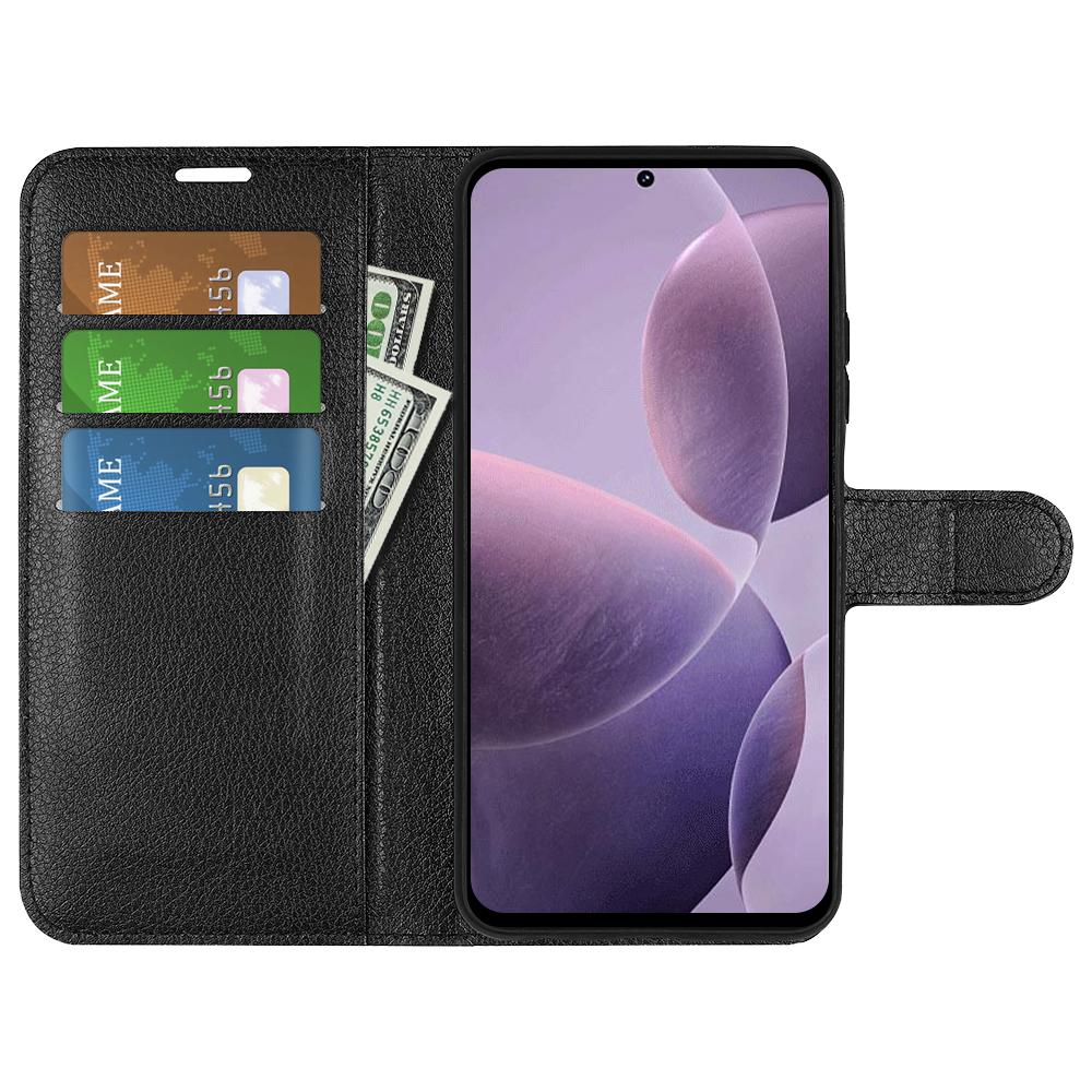 For Xiaomi Poco F6 Pro 5G/Redmi K70 5G/K70 Pro 5G Case PU Leather Card Slots Pocket Stand Phone Cover