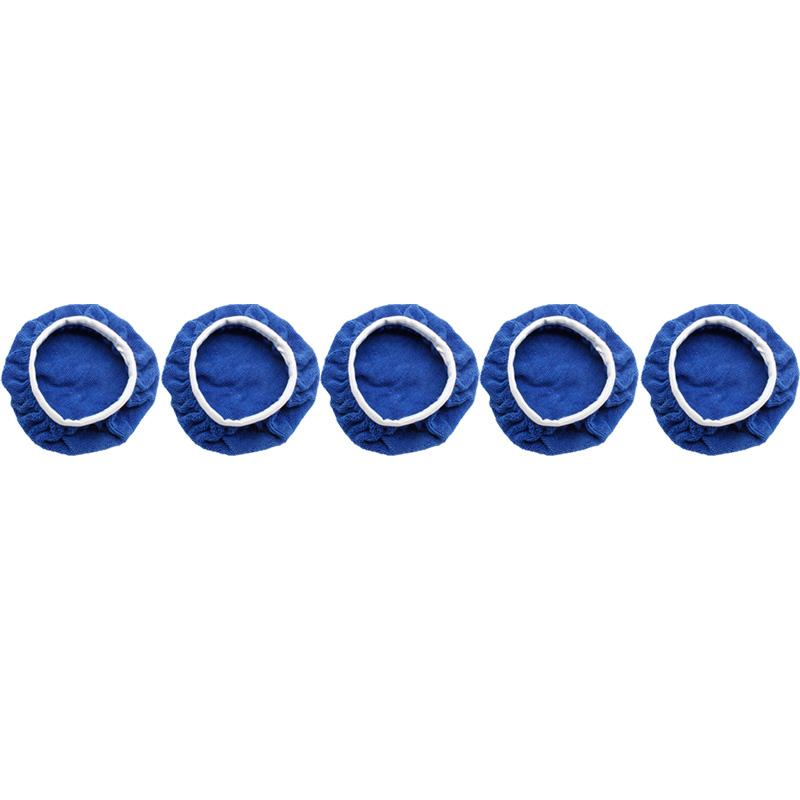 5-10inches Car Microfiber Polisher Pad Wash Buffer Waxing Sleeve Bonnet Polishing Hood for House Auto Cleaning Accessories