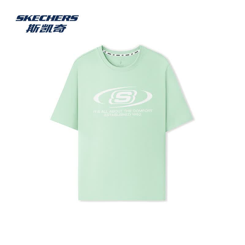 Skechers Unisex Knit Short Sleeve T-Shirt L226U105