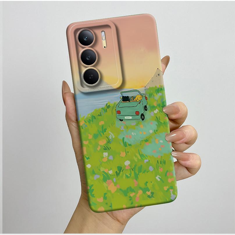 For Realme C75 C75x Case Cover Pretty Flowers Soft Silicone Phone Case For OPPO Realme C 75 C75 X RealmeC75 4G Bumper ShockProof