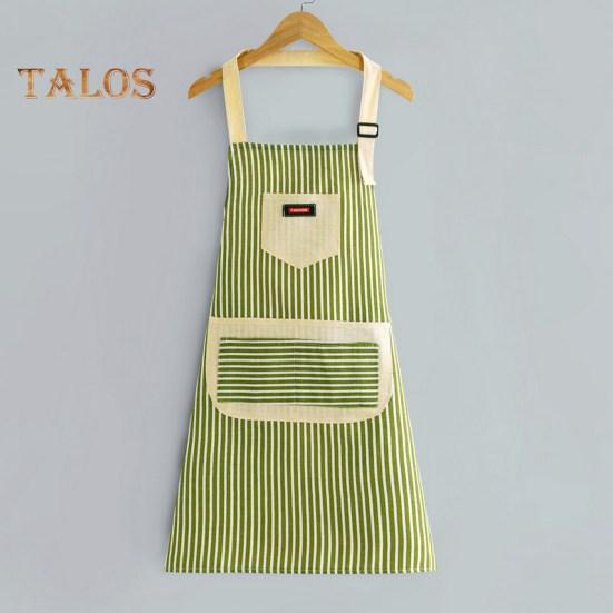 Avental feminino alça ajustável à prova de óleo estilo coreano bonito fácil limpeza cinta avental para assar