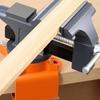Bench Vise, 4.5 Inch, Portable Workbench Vice with 270° Swivel Base, Quick Release Rotating Bench Clamp, Cast Iron Construction, for Woodworking,
