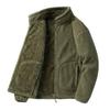Men's Autumn/Winter Teddy Fleece Jacket - Stand Collar, Loose Fit, Thick, Warm Hoodie