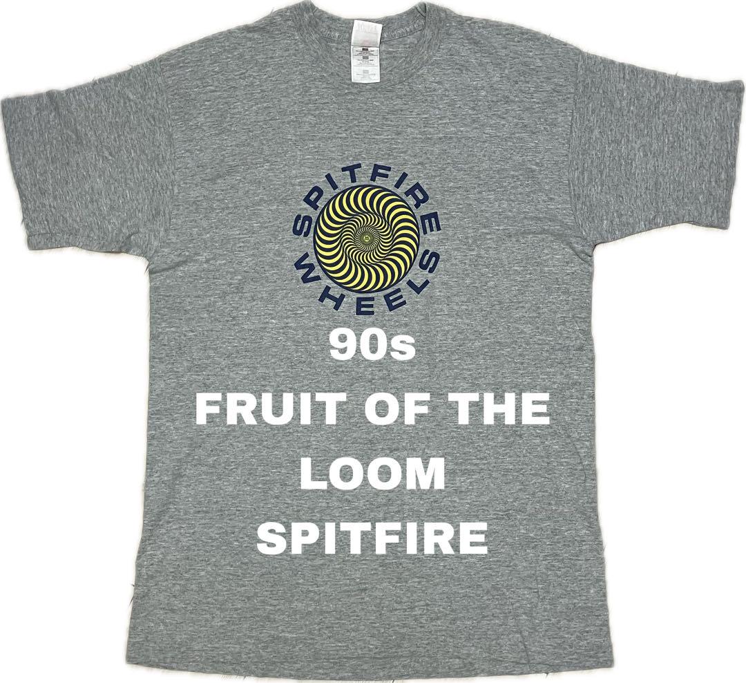 

[USED] 90s SPITFIRE Fruit of the Loom skateboard single stitch vintage clothing