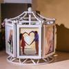 Personalized Rotating Puzzle Photo Frame 5-inch DIY Display Frame Photo Albums  Wedding Photos