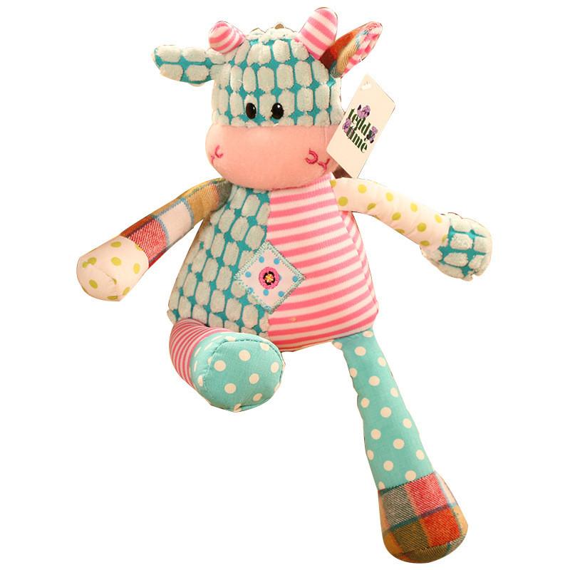 Cattle Chicken Bear Sheep Duck Dog Animal Plush Toys Stuffed Doll Gift Kids