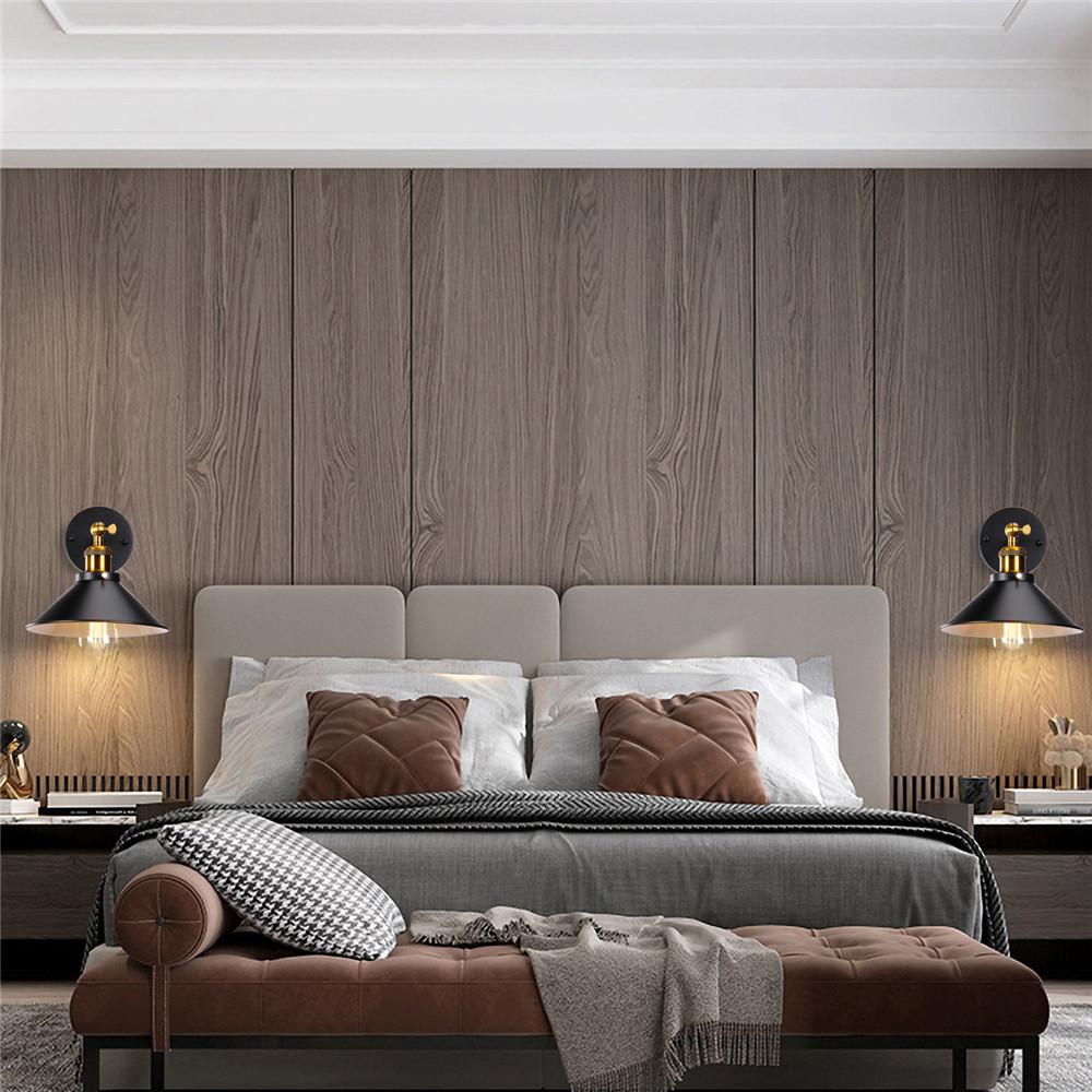 Wall Vintage Sconce Adjustable Brass Ceiling Light Fixture E27 Industrial Wall Lamp for Loft Restaurant Bar Hotel Cafe Bedroom