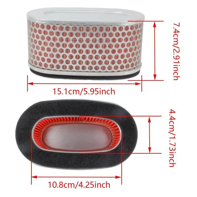 1PCS Motorcycle Air Filter for Honda Shadow400 VT400 Aero RS Phantom Spirit 750 VT750 2005-2014