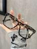 1Pc/2Pcs/3Pcs/4Pcs Elegant, Simple and Stylish Geometric Glasses with Transparent Lenses, Suitable for Daily Office Reading