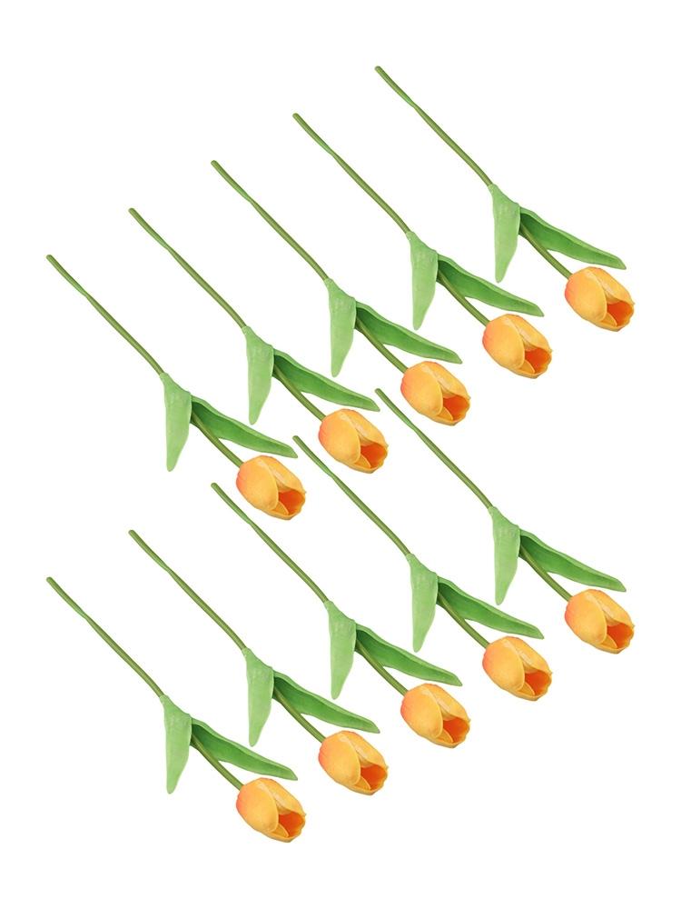 Fiori Artificiali Mini Tulipano Pianta Artificiale Decorazioni Floreali per Matrimonio