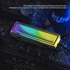 ARGB AURA Plug Sync Computer SSD M2 Radiator Aluminum PC RGB M.2 Nvme Cooler Heatsink Solid State Drive Heat Sink Cooler