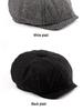 Men's & Women's Retro Plaid Octagonal Cap - British Style Duckbill Beret for Spring & Autumn