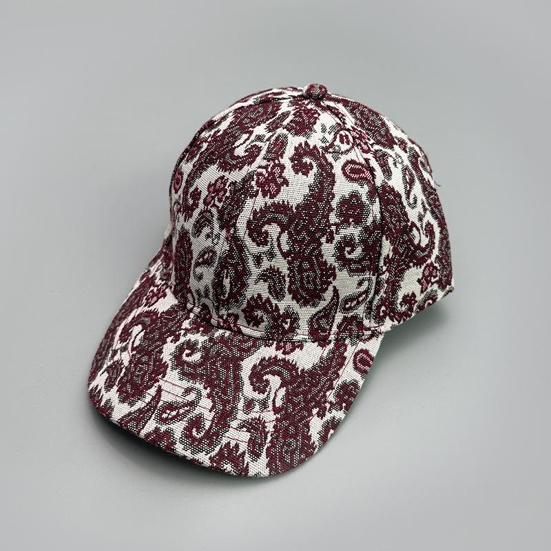 Patterned Retro Baseball Cap, Iron Tower Men S And Women S Sunshade Fashion Outdoor Cap 52-60cm
