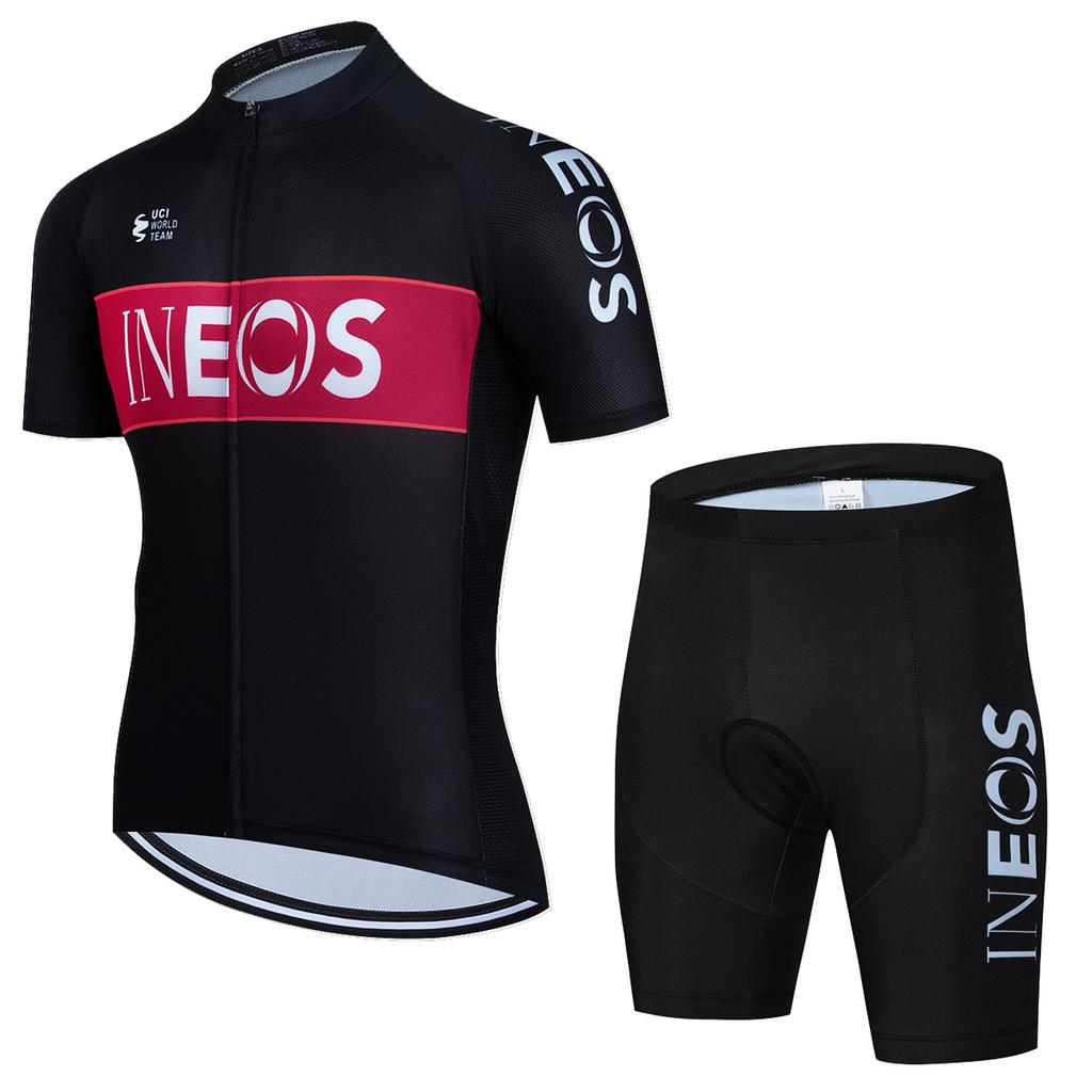 Set da Ciclismo 2026 Estate Maglia da Ciclismo da Uomo Manica Corta Abbigliamento da Ciclismo per Esterni Kit Abbigliamento da Bici MTB Maillot Ciclismo