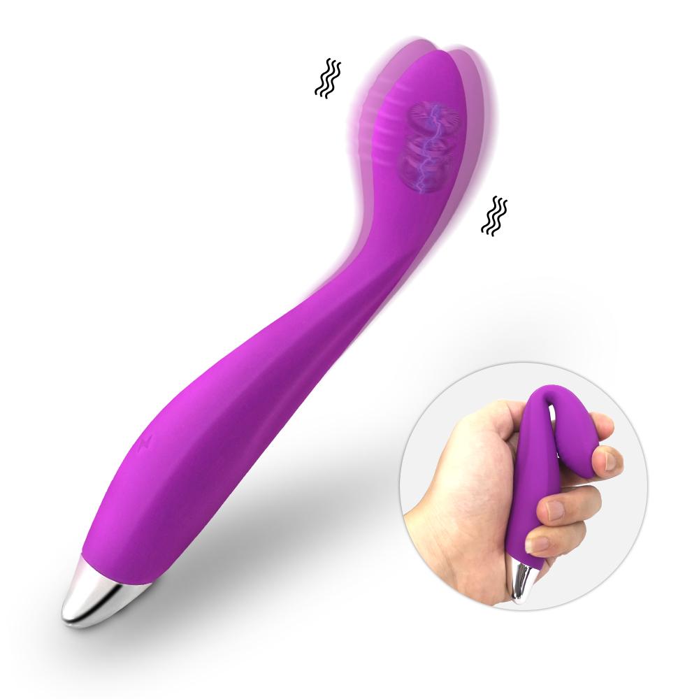 G-Spot Finger Vibrator Nipple Clitoris Stimulator Women Beginner Vaginal Massager 8s Orgasm