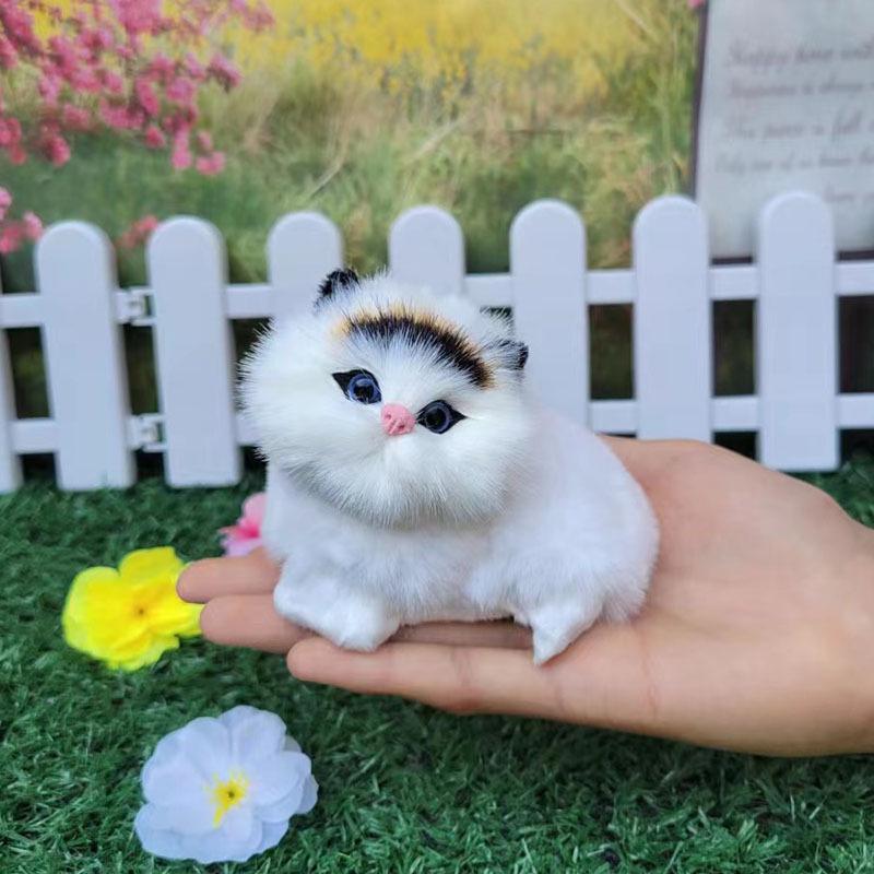 Plüsch Bellende Katze, Hase & Welpen Spielzeug - Pädagogische Tierpuppe für Kinder