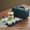 Yuzhuxun Ru Kiln Panda Ceramic Travel Tea Set
