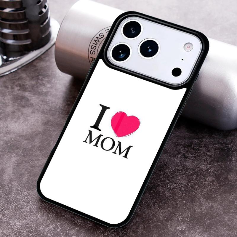 Mom Dad Baby Family Phone Case for iPhone 17 16 15 Pro Max Air 14 13 12 11 Plus Shockproof Capa Cover