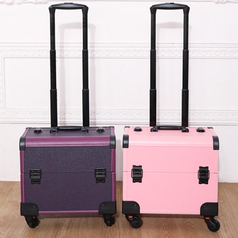 K Song Pedicure Technician Toolbox: Large-Capacity Foot Bath & Massage Trolley Case