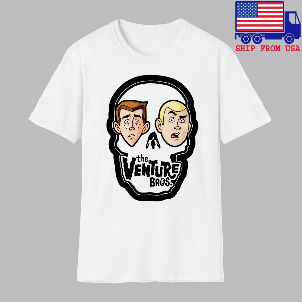 The Venture Bros Cartoon TV Show Men#039;s White Size S5XL Unisex T-Shirt L