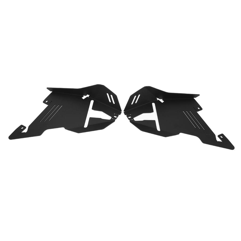 1 Pair Aluminum Front Splash Guard Protectors 219400863 Black A Arm Protectors for Ryker 600 900 Rally Sport