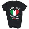 Everyone Loves A Nice Italian Boy Funny Italy Italian Unisex Shirt Gift