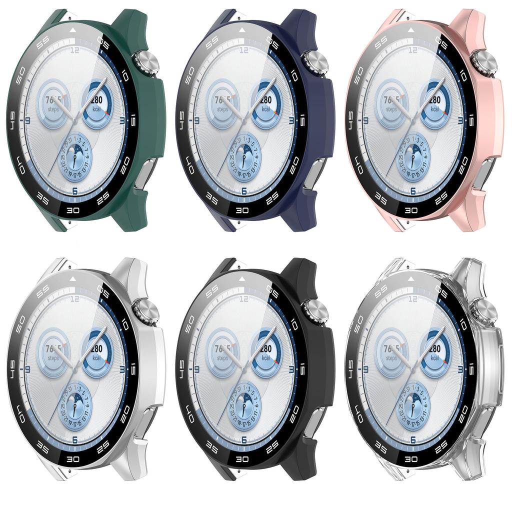 PC +Tempered Glass Case For Huawei Watch GT 5 Pro 46mm / GT5 46MM Full Cover Screen Protector Bumper for Huawei Watch GT 5Pro