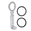 Support de téléphone magnétique à clipser Rotation à 360 degrés Support de téléphone portable Universel 1 4 Monture trépied Alliage d'aluminium Pliable