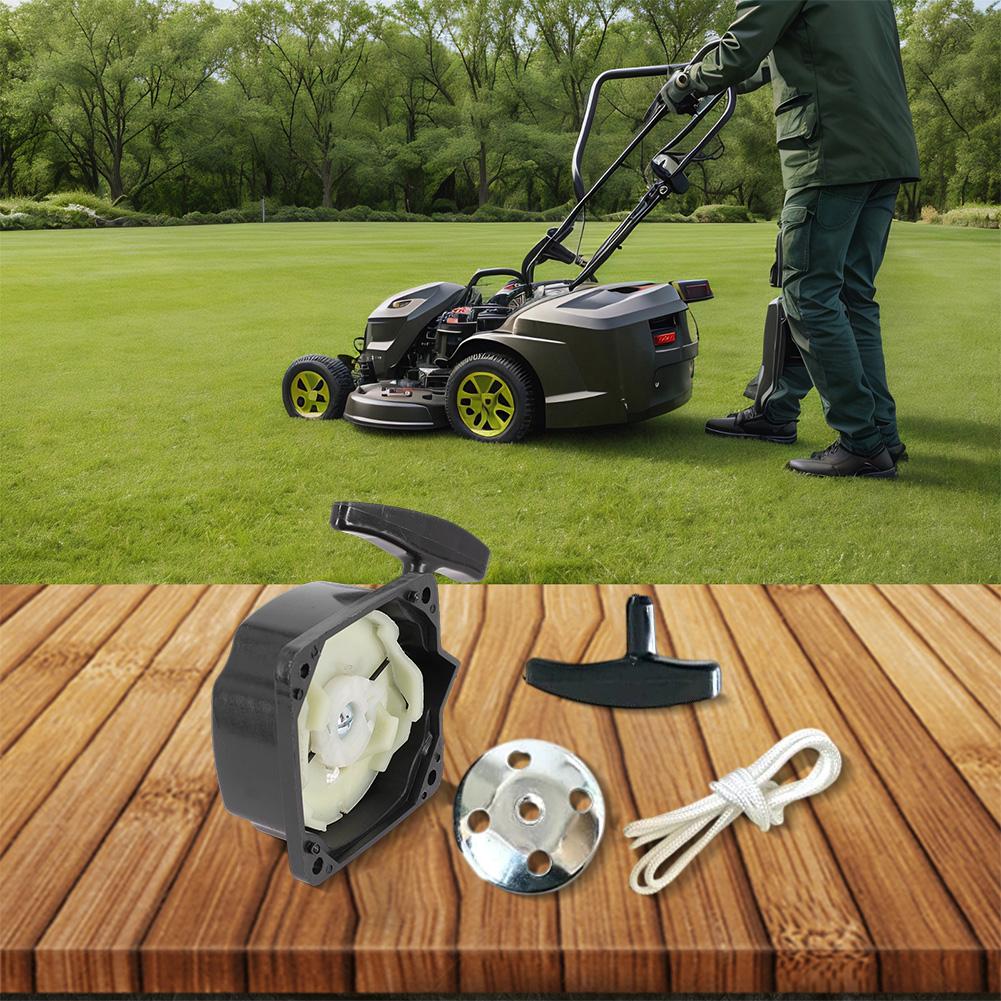 Ersatz-Freischneider-Starter für 33cc 43cc 52cc Modelle Stahl- und Kunststoffmontage mit Seilzug und Griff für die Wartung