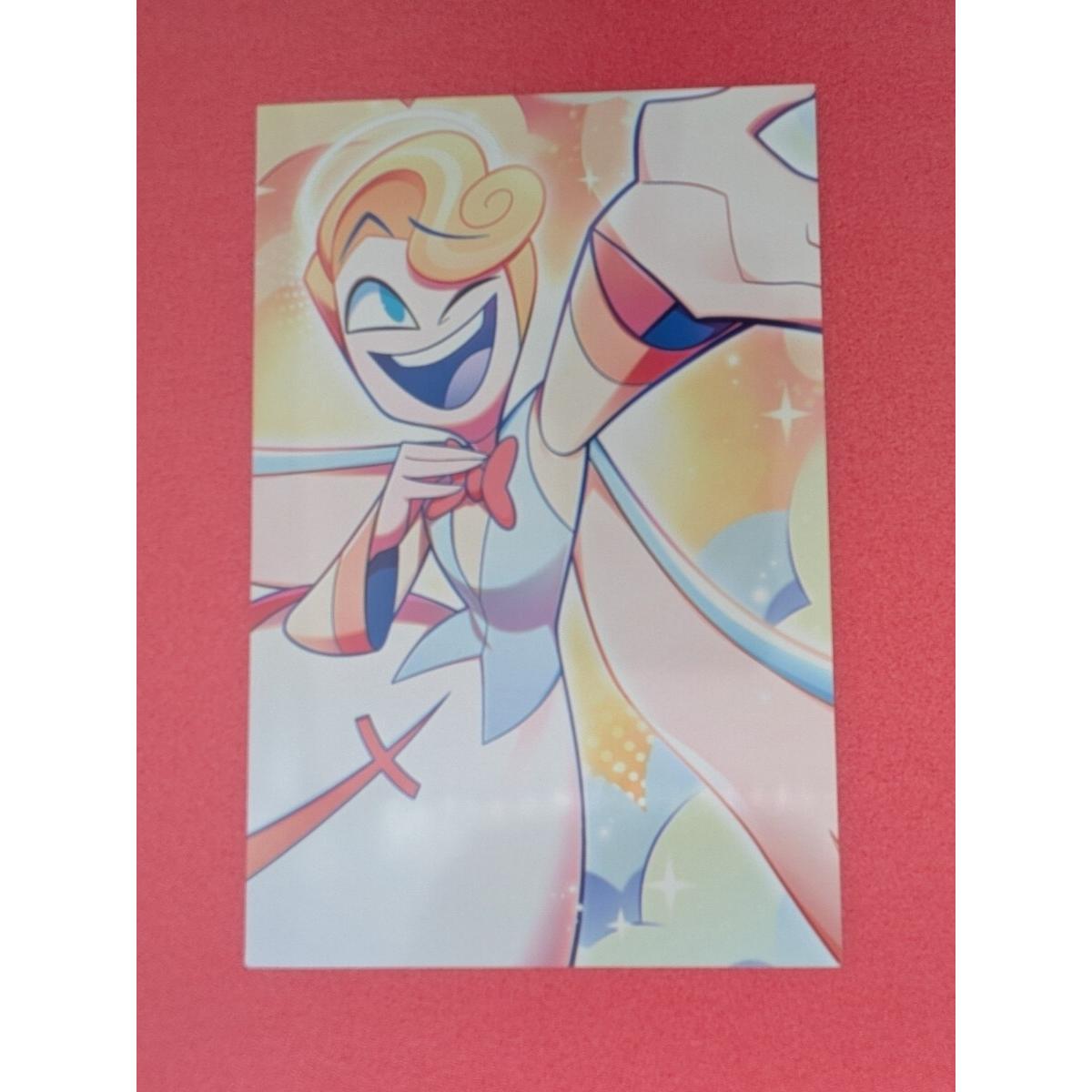 Used Hazbin Hotel Postcard Peter