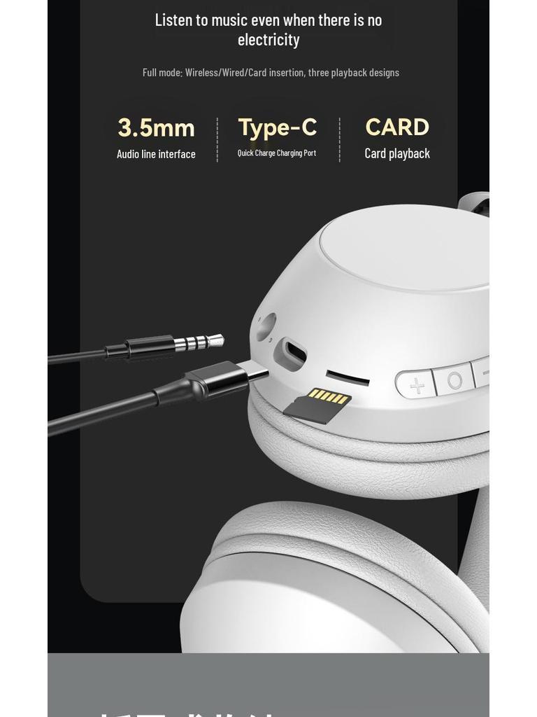 Top-Selling Foldable Over-Ear Bluetooth Headphones with Long Battery and High-Fidelity Bass