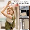 Leather Ring Holder Phone Case for Samsung S25 Ultra S24 FE S23 S22 Plus A16 A26 A56 Crossbody Wallet Flip Mirror Cover Lanyard